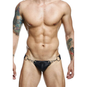 vVigoroso MOB - DNGEON JOCKSTRAP PRETO PRESSÃO TAMANHO ÚNICO