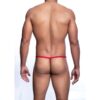 MOB - TANGA VERMELHA EM FORMATO DE LÁGRIMAS TAMANHO L/XL - Image 3