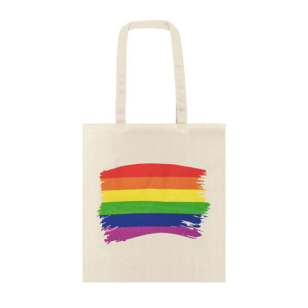 vVigoroso PRIDE - SACO BANDEIRA LGBT DE ALGODO