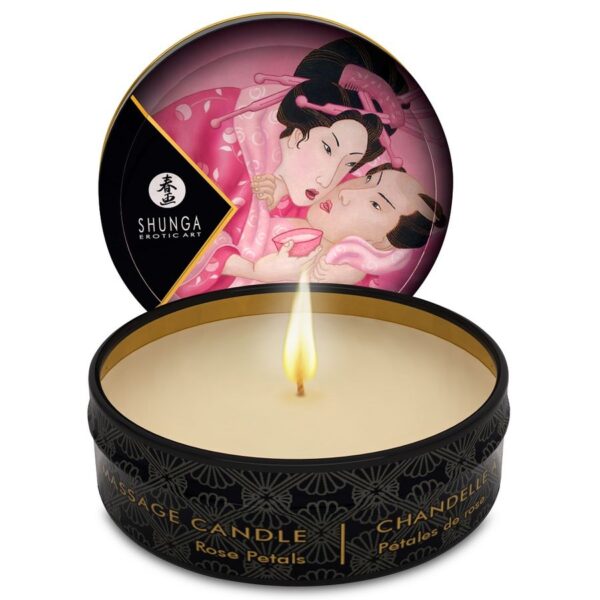 vVigoroso SHUNGA - MINI CARESS BY VELA DISPLAY VELAS DE MASSAGEM 24 UNIDADES