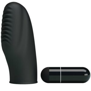 Vigoroso PRETTY LOVE - FLIRTATION STANFORD PRETO DEDAL DE VIBRAO