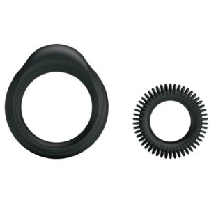 Vigoroso BAILE - KIT 2 ANÉIS DE SILICONE ANEL MASCULINO