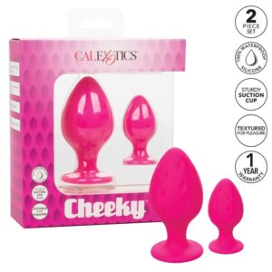 vVigoroso CALEXOTICS - BUTTPLUG CHEEKY ROSA