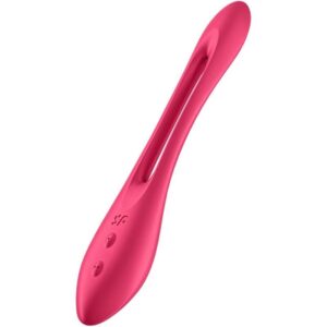 Vigoroso SATISFYER - MULTI VIBRADOR ELASTIC JOY VERMELHO