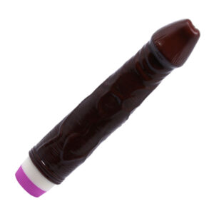 Vigoroso BAILE - VIBRADOR WAVES OF PLEASURE 23 CM CASTANHO