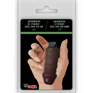 vVigoroso TALOKA - FANTSTICO LEVE EM FORMA DE PÊNIS DE COR MULATO 100% RECARREGVEL
