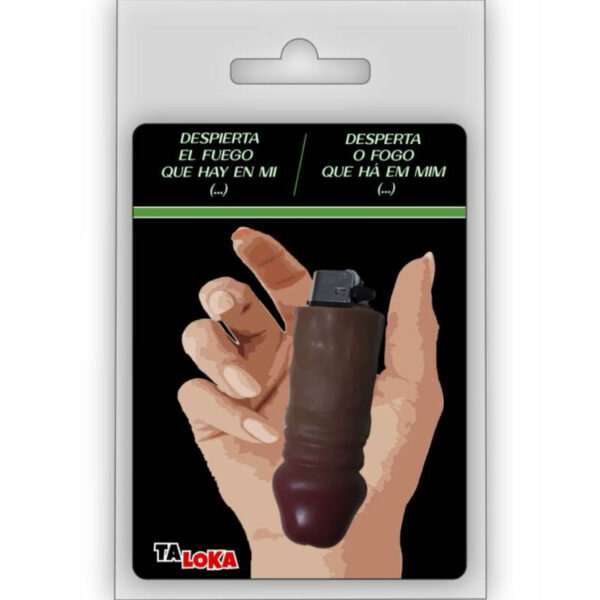 vVigoroso TALOKA - FANTSTICO LEVE EM FORMA DE PÊNIS DE COR MULATO 100% RECARREGVEL