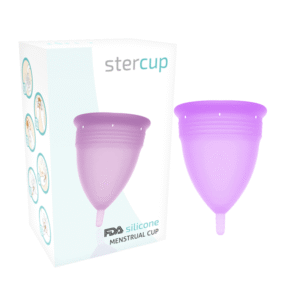 vVigoroso STERCUP - COPO MENSTRUAL DE SILICONE FDA LILAC - TAMANHO S