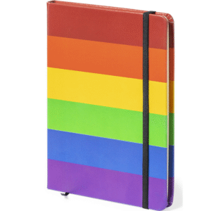 vVigoroso PRIDE - CADERNO BANDEIRA LGBT 15 x 21