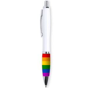 vVigoroso PRIDE - BANDEIRA LGBT BRANCO BIROS