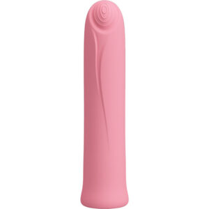 Vigoroso PRETTY LOVE - VIBRADOR CURTIS MINI SUPER POWER 12 VIBRAÕES DE SILICONE ROSA