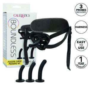 Vigoroso CALEXOTICS - BOUNDLESS KIT DE PEGGING DE CURVA DE SILICONE