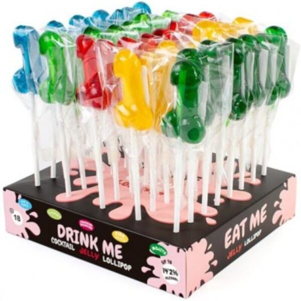 vVigoroso SECRETPLAY - DISPLAY VARIEDADE DE PÊNIS COM ÁLCOOL 40 UNIDADES