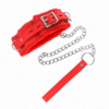 KINK - COLAR COM TRELA 65 CM COM RESTRIÇÕES VERMELHO 36-42 CM X 5,5 CM - Image 3
