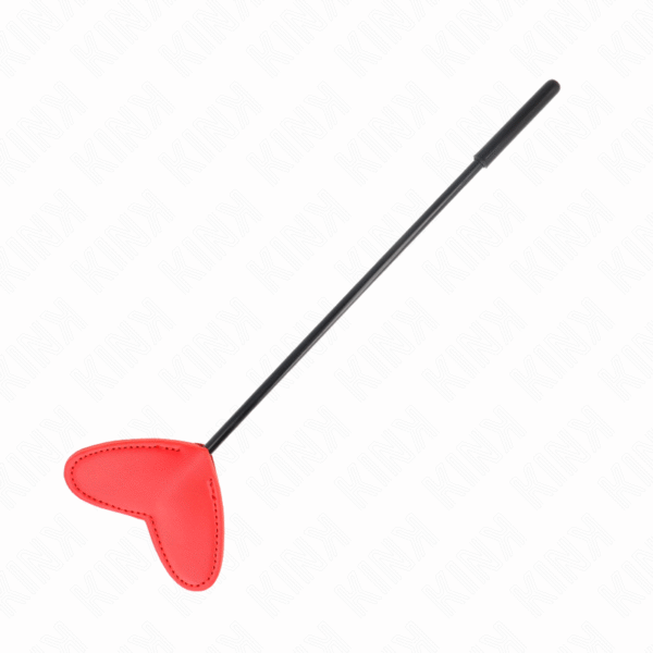 vVigoroso KINK - PALETA FORMA DE CORAÇÃO VERMELHO 33 X 10 CM
