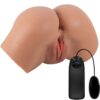 CRAZY BULL - VIBRADOR HAILEY BUTT COM VAGINA E ÂNUS REALISTAS MULATA CONTROLE REMOTO - Image 2