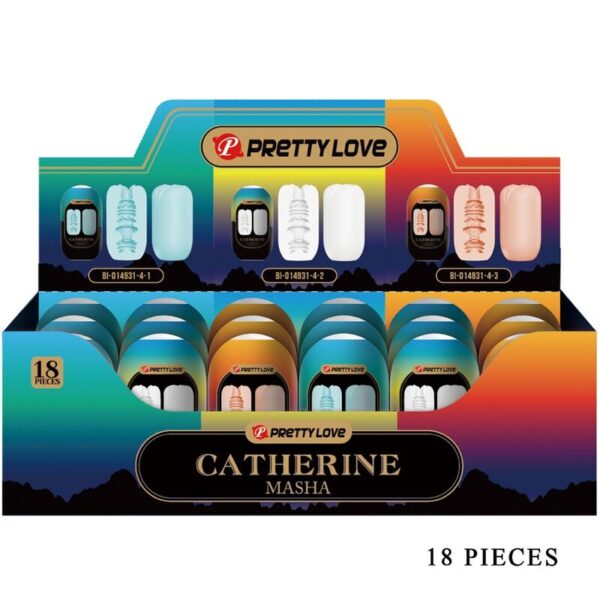 Vigoroso PRETTY LOVE - MASHA PACK 18 VÁRIOS MASTURBADORES MASCULINOS