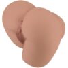 CRAZY BULL - BERNACE ASS VIBRADOR COM VAGINA REALISTA E ÂNUS CARNE CONTROLE REMOTO - Image 3