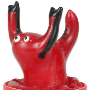 Vigoroso - CONDOMERIE - PRESERVATIVOS NOVIDADES PINTADOS À MÃO ESCORPIÃO VERMELHO