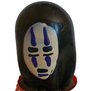 Vigoroso - CONDOMERIE - MÁSCARA DE PRESERVATIVOS NOVIDADE PINTADA À MÃO GHOST BLACK