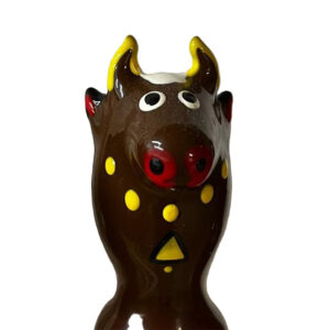Vigoroso - CONDOMERIE - PRESERVATIVOS NOVIDADES PINTADOS À MÃO BULL BLACK MODELO 2