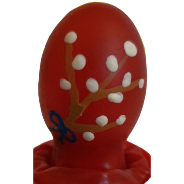 Vigoroso - CONDOMERIE - PRESERVATIVOS NOVIDADES PINTADOS À MÃO OVO DE PÁSCOA VERMELHO