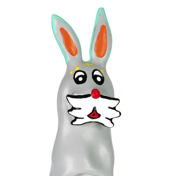 Vigoroso - CONDOMERIE - PRESERVATIVOS NOVIDADES PINTADOS À MÃO COELHINHO XL