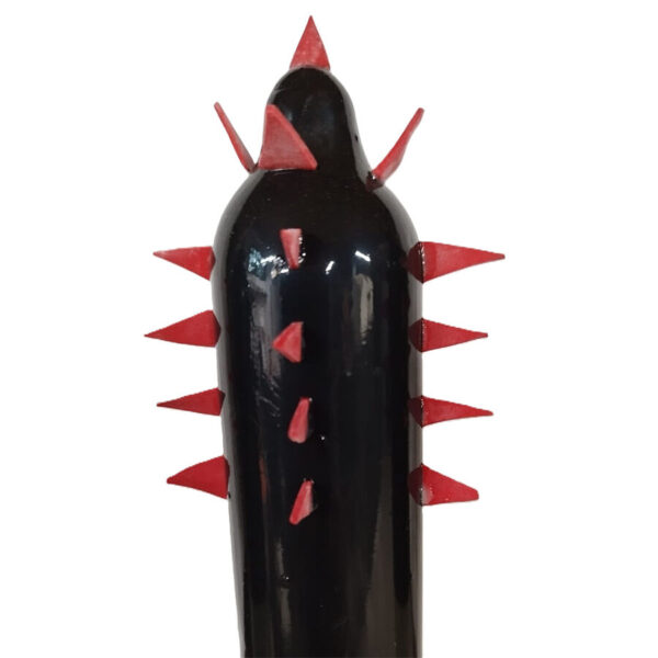 Vigoroso - CONDOMERIE - PRESERVATIVOS NOVIDADES PINTADOS À MÃO BLACK CACTUS XL