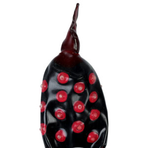 Vigoroso - CONDOMERIE - PRESERVATIVOS NOVIDADES PINTADOS À MÃO PRETO FAKIR XL