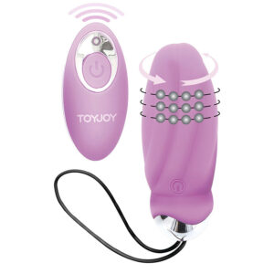 Vigoroso TOYJOY - FELICIDADE VOCÊ ME RACHA ROSA VIBRADOR CONTROLE REMOTO