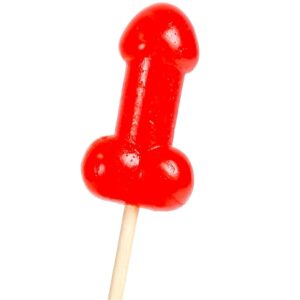 vVigoroso SECRETPLAY - PIRULITO DE PÊNIS DE CEREJA COM EFEITO DE CALOR APIMENTADO