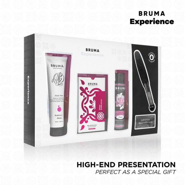 vVigoroso BRUMA XPERIENCE - KIT DE CHICLETE TENTAÇÃO COM POTENCIALIZADOR DE ORGASMO