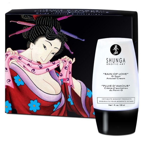 vVigoroso SHUNGA - CREME ESTIMULANTE CHUVA DE AMOR G-SPOT
