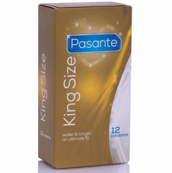 Vigoroso - PASANTE - DE PRESERVATIVOS KING MS LONGO E LARGURA 12 UNIDADES