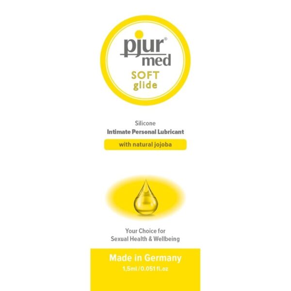 vVigoroso PJUR - LUBRIFICANTE DE SILICONE MED SOFT GLIDE 1.5 ML