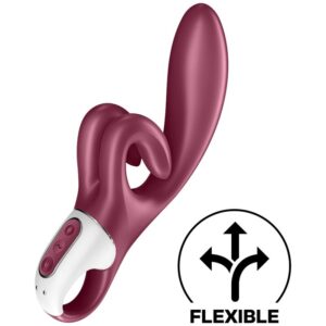 Vigoroso SATISFYER - TOUCH ME COELHO VIBRAO VERMELHO