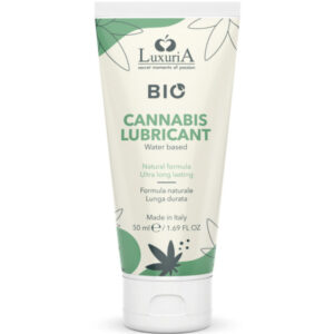vVigoroso INTIMATELINE - LUXURIA LUBRIFICANTE BASE DE GUA BIO CANNABIS 50 ML