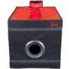 SECRET DOME - KINK CLUB LA NICHE CABIN PRETO E VERMELHO - Image 2