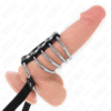 8 CM A 5 CM METAL COM CINTO DE COURO 112 CM
