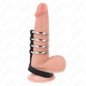 vVigoroso KINK - 4 ANÉIS DE METAL 3