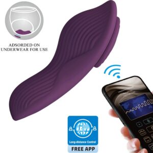 Vigoroso PRETTY LOVE - MANE LAY ON MASSAGEADOR DE CLITÓRIS 10 VIBRAÇÕES CONTROLE REMOTO ROXO