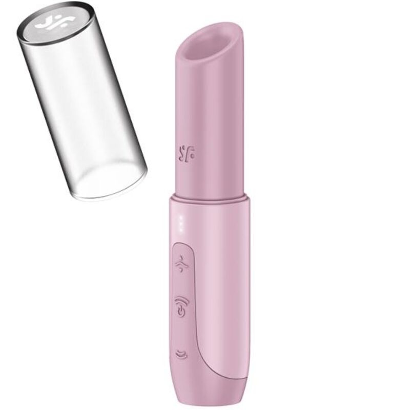 Vigoroso SATISFYER - ESTIMULADOR DE CLITÓRIS SECRET KISS WAVE ROSA