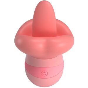 Vigoroso PRETTY LOVE - ESTIMULADOR DE CLITÓRIS KYLEE TONGUE 10 VIBRAÇÕES ROSA NUDE