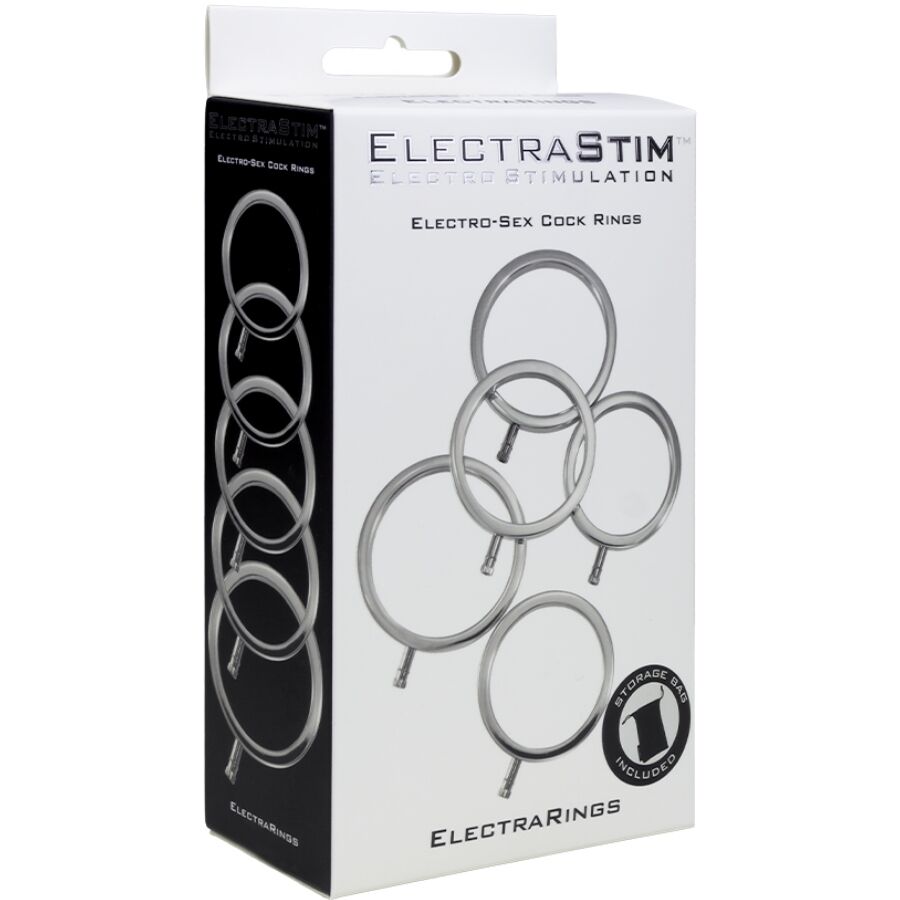 ELECTRASTIM - ANÉIS DE METAL ELECTRARINGS PACOTE COM 5 - Image 3
