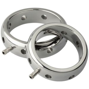 vVigoroso ELECTRASTIM - ANEL PENIANO ELETROMAGNÉTICO DE METAL PRESTIGE 50 MM