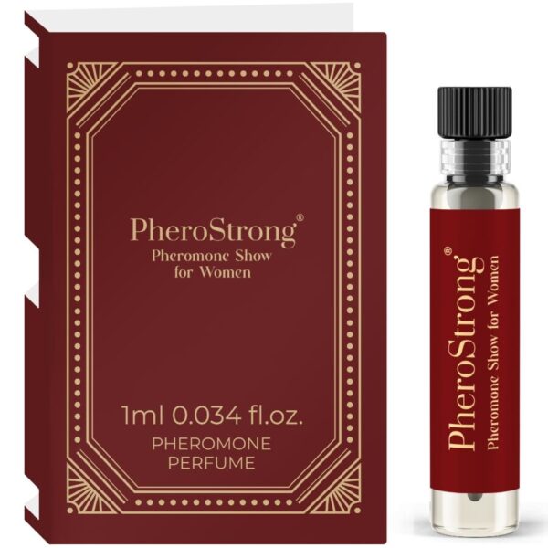 vVigoroso PHEROSTRONG - PERFUME FEROMONAS SHOW PARA MULHERES 1 ML