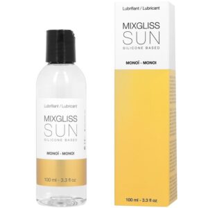 vVigoroso MIXGLISS - LUBRIFICANTE  BASE DE SILICONE AROMA MONOI 100ML