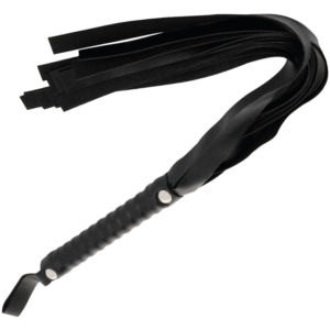 vVigoroso DARKNESS - CHICOTE DE BONDAGE PRETO 51 CM