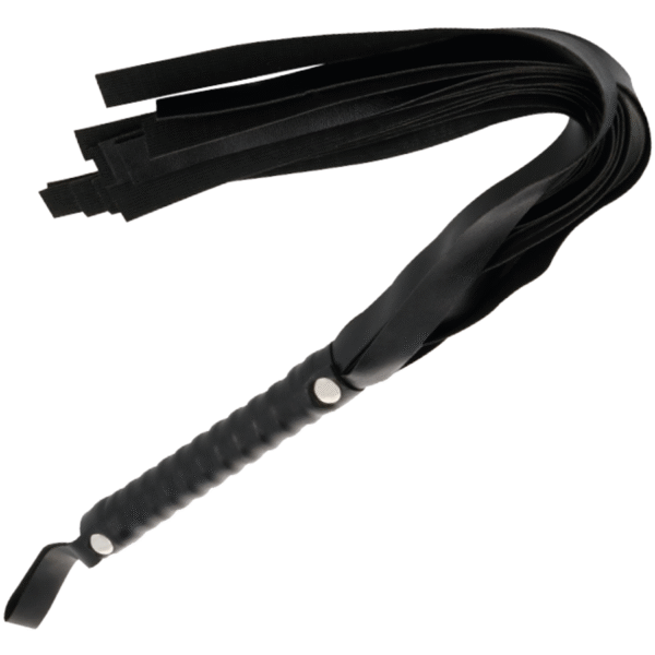 vVigoroso DARKNESS - CHICOTE DE BONDAGE PRETO 51 CM