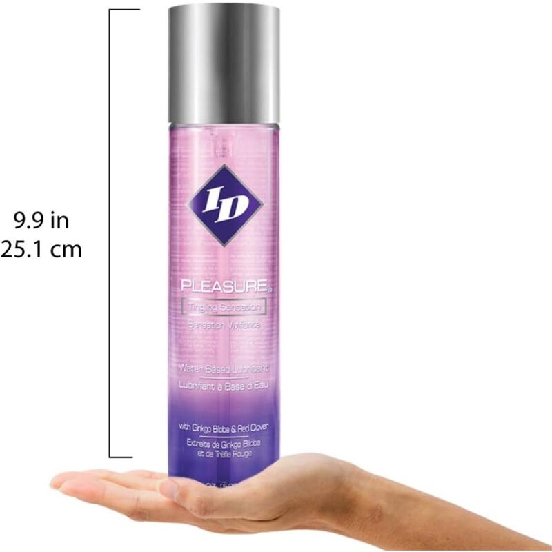 ID PLEASURE - TINGING SENSATION LUBRIFICANTE BASE DE GUA 500 ML - Image 3
